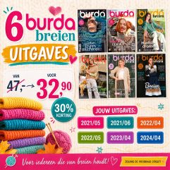 Burda breien actie 2026-01