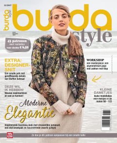 Burda Style 2017/11 - stijlvolle business-look, een jurk in designersnit & een workshop voor een hip jasje